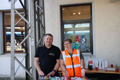 Foto von Mitwirkenden vom Tag der Schiene 2024