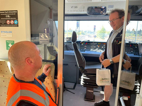 Foto von Mitwirkenden vom Tag der Schiene 2024