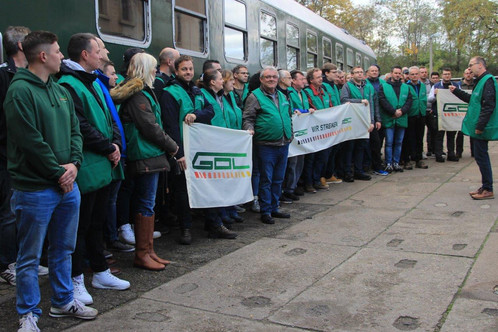 GDL-Demonstration am 16.11.2023 GDL-Demonstration am 16.11.2023