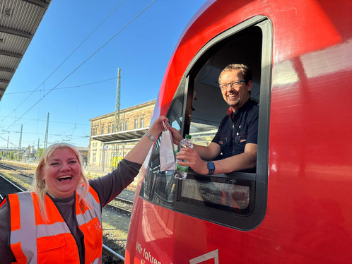 Foto von Mitwirkenden vom Tag der Schiene 2024