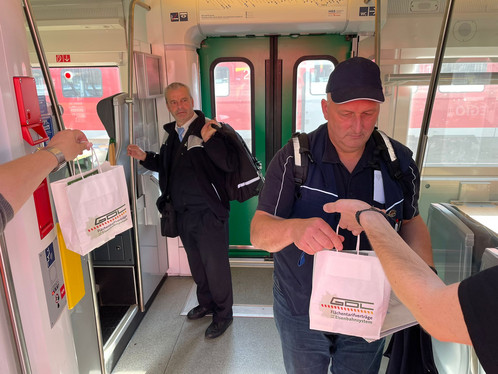 Foto von Mitwirkenden vom Tag der Schiene 2024