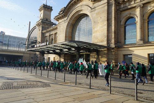 GDL-Demonstration am 11.01.2024 GDL-Demonstration am 11.01.2024