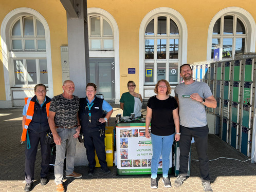 Foto von Mitwirkenden vom Tag der Schiene 2024