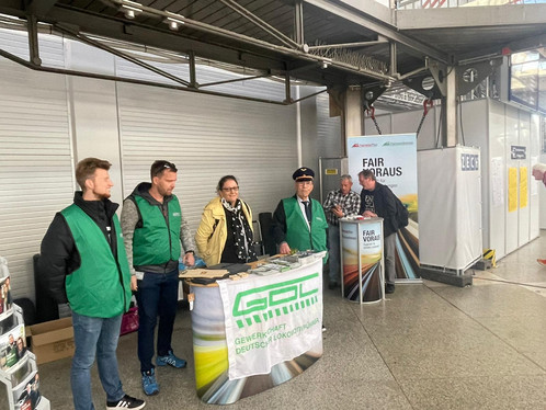 Foto von Mitwirkenden vom Tag der Schiene 2024