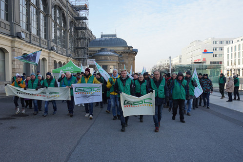 GDL-Demonstration am 11.01.2024 GDL-Demonstration am 11.01.2024
