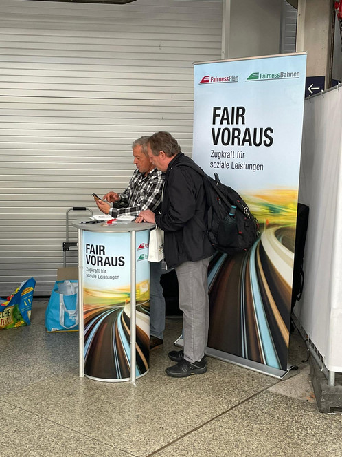 Foto von Mitwirkenden vom Tag der Schiene 2024