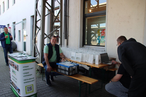 Foto von Mitwirkenden vom Tag der Schiene 2024