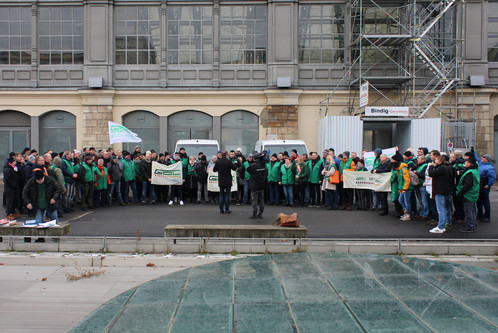 GDL-Demonstration am 08.12.2023 GDL-Demonstration am 08.12.2023