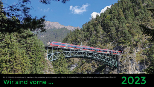 GDL-Bildwandkalender 2023 Deckblatt